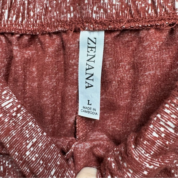 Zenana Outfitters Red Wide Leg Pants size Large - Picture 3 of 7
